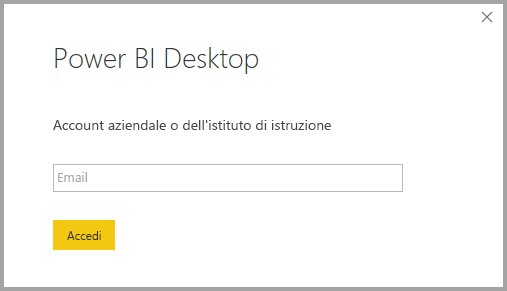 Accedere a Power BI Desktop
