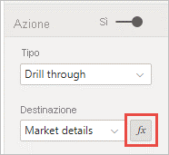 Screenshot of the Action pane, highlighting the Conditional formatting button.