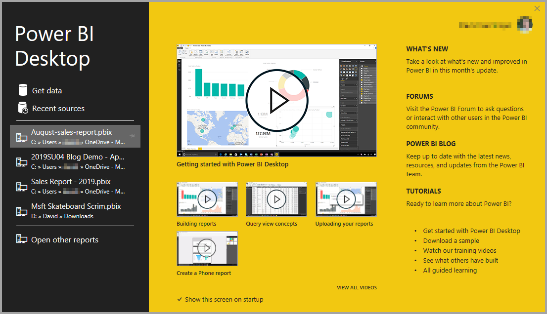 Ottenere Power BI Desktop - Power BI | Microsoft Learn