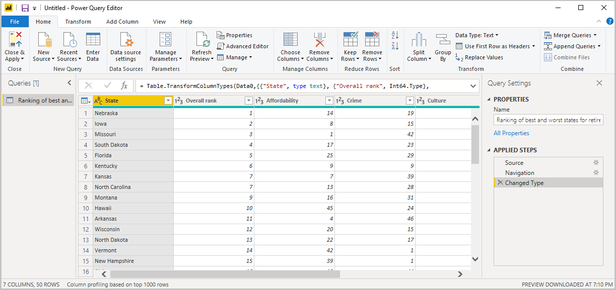 Introduzione a Power BI Desktop - Power BI