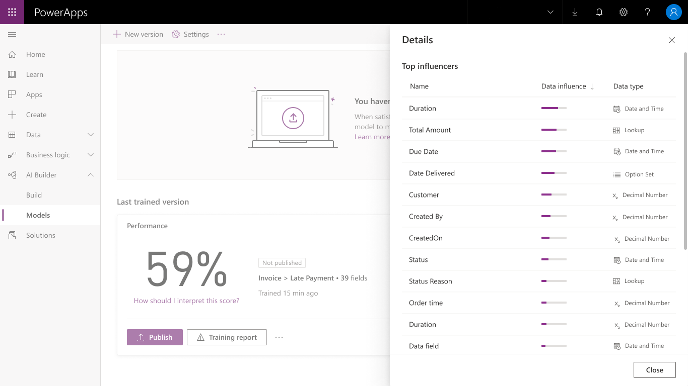 Utilizzare la classificazione binaria in Power Platform