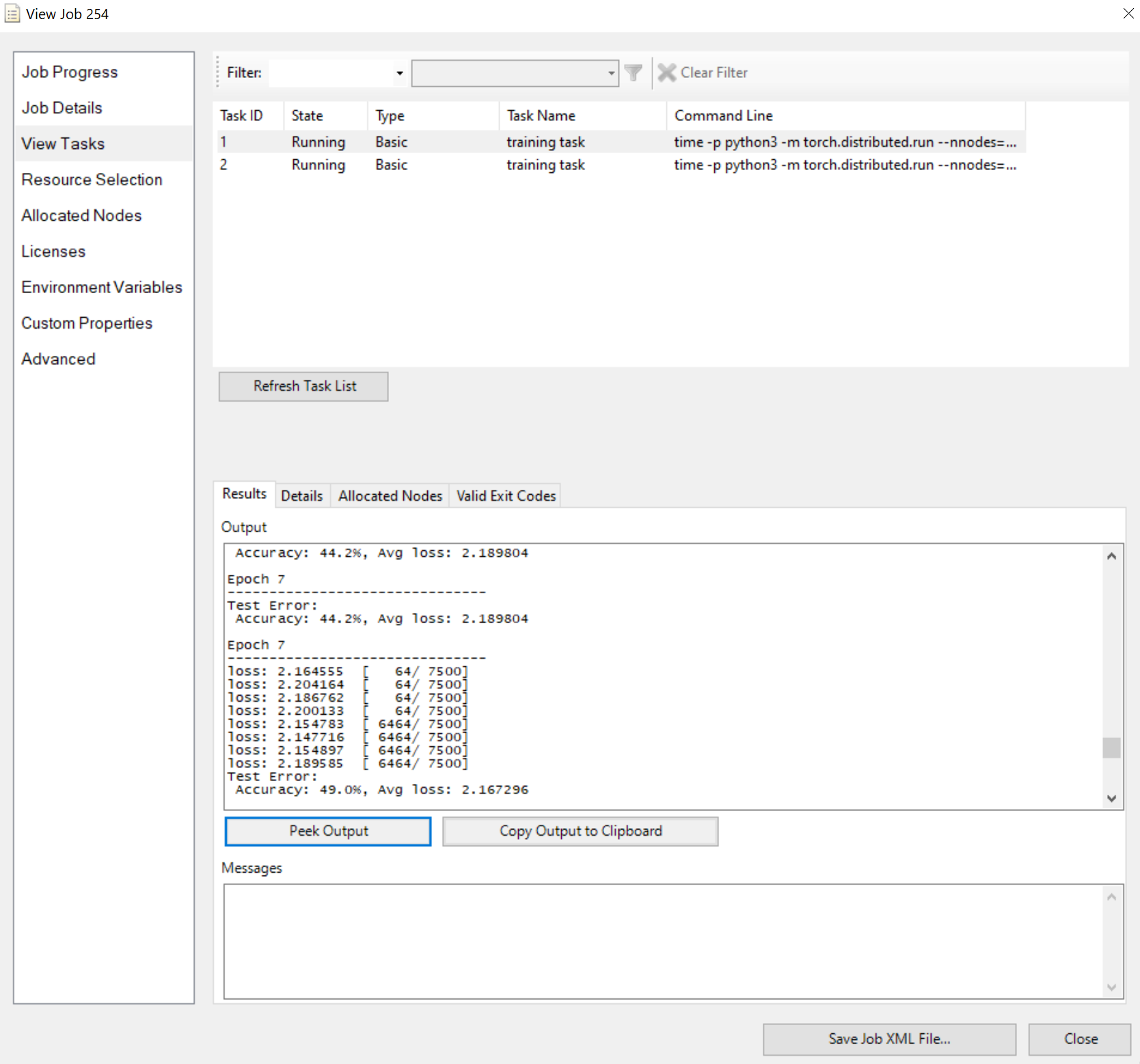 visualizzare le attività dei processi