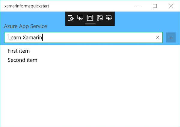 App UWP to-do