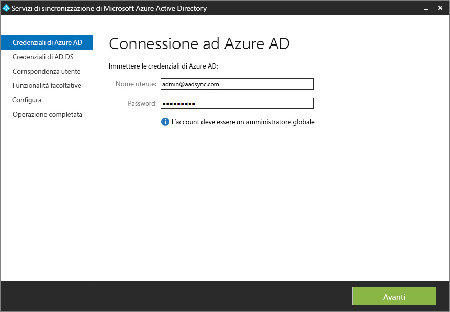 Connect to Azure AD