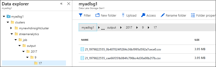 Verificare l'output