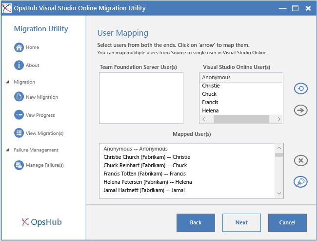 Map Active Directory accounts to Microsoft accounts