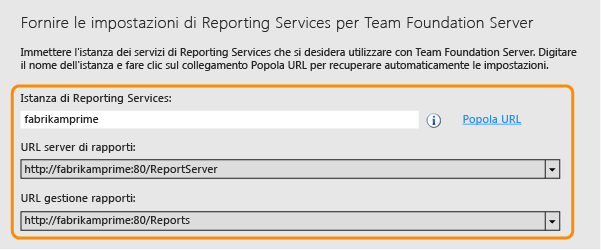 Controllare con attenzione che gli URL siano corretti