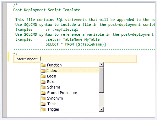 Utilizzo di un database in Visual Studio 2010