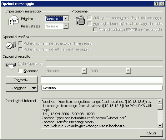Visualizzazione degli indicatori di protezione da posta indesiderata in Outlook 2007