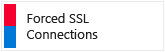 del Centro sicurezza SSL forzato