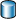 Icona con disco di database blu