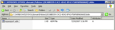 Figura 11 File ADM importati manualmente