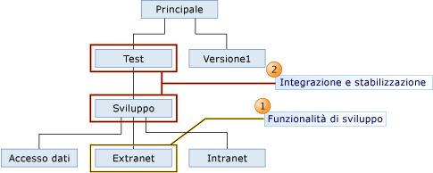 Branch in cui Julia svolge il proprio lavoro