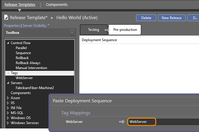 Copy sequence