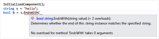 VS2015_Quick_info Visual Studio Quick Info