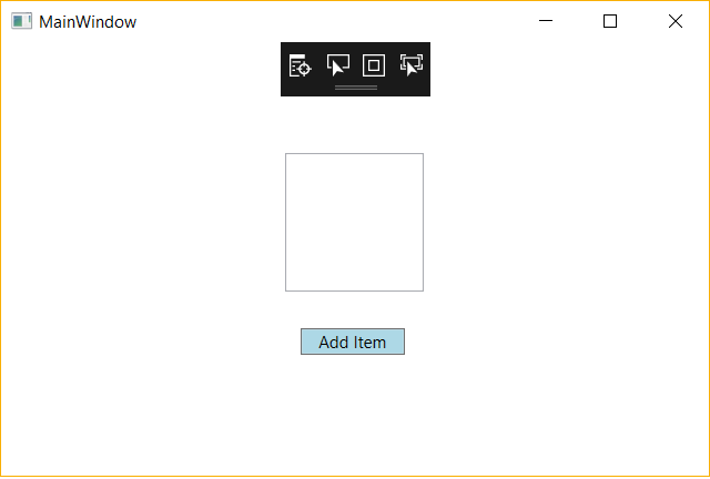 LiveVIsualTree-App Main window of the app