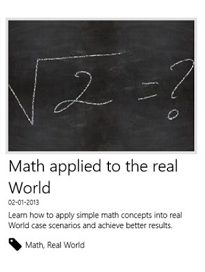 Matematica applicata con Educ8 Teacher