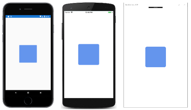 BoxView di base BoxView di base