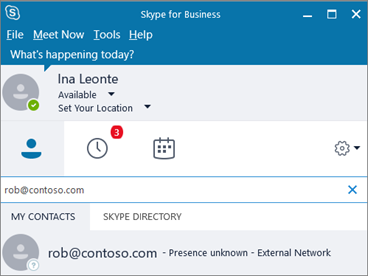Permettere agli utenti di contattare utenti Skype for Business esterni -  Skype for Business Online | Microsoft Learn