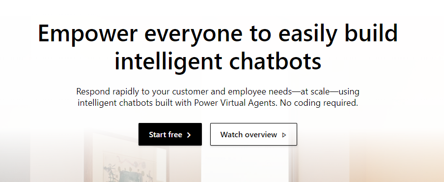 Screenshot del messaggio di accesso per l'accesso all'account Microsoft Copilot Studio.