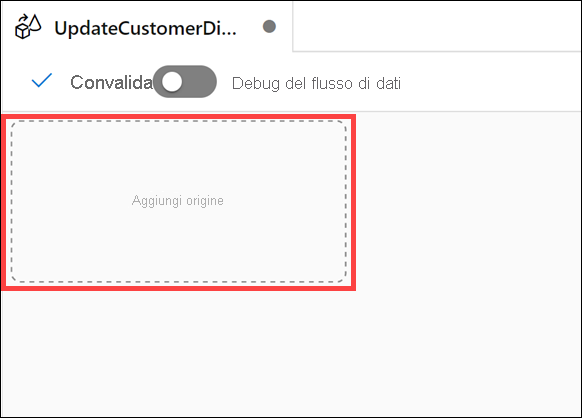 The Add Source button is highlighted on the data flow canvas.