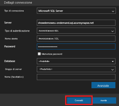 Connect to Azure Synapse SQL pools in Azure Data Studio