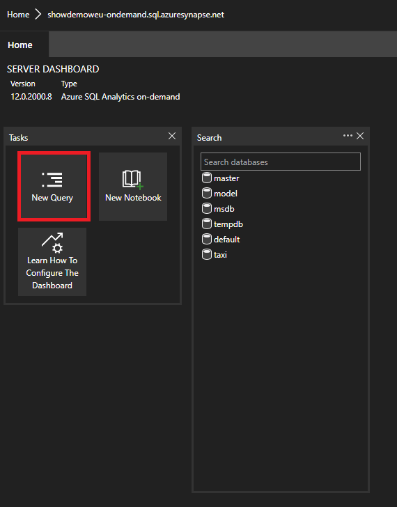 Create a query in Azure Data Studio