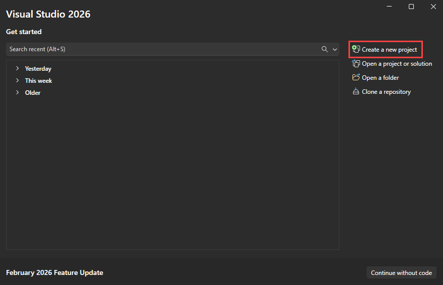 Screenshot dell'opzione 