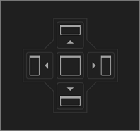 Screenshot del rombo guida nella finestra del documento.