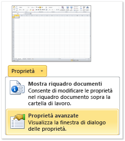 Advanced Properties in Excel. Advanced Properties in Excel.