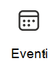 Immagine dell'icona della scheda Eventi.