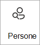 Screenshot dell'icona della scheda Persone.