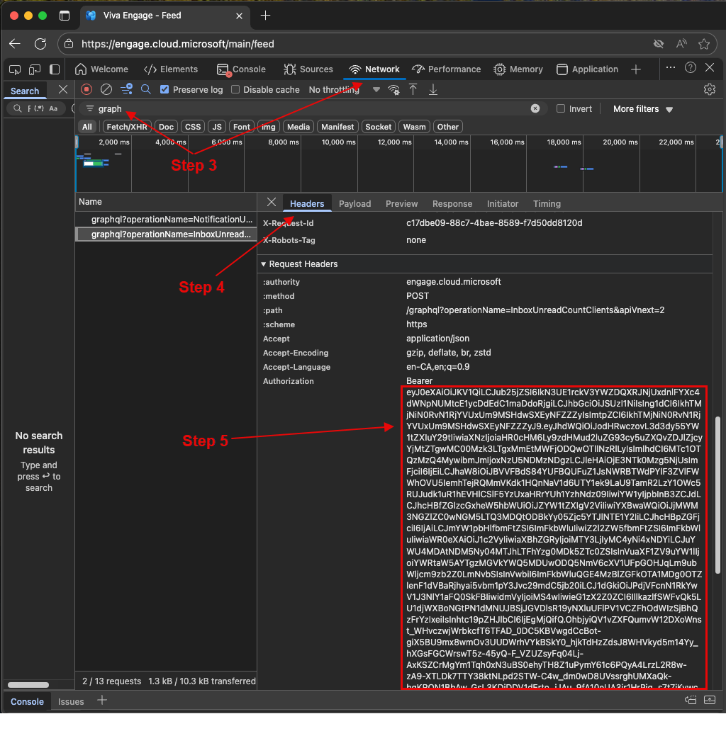 Recupero del blocco di token