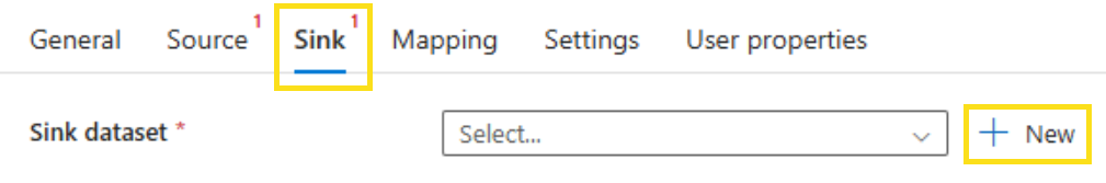 Screenshot che mostra come configurare una nuova risorsa rest per la connessione all'API.