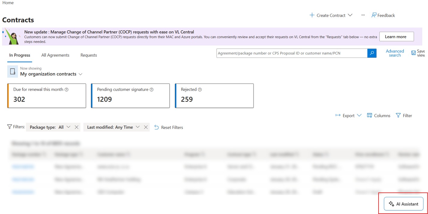 Pulsante Assistente AI