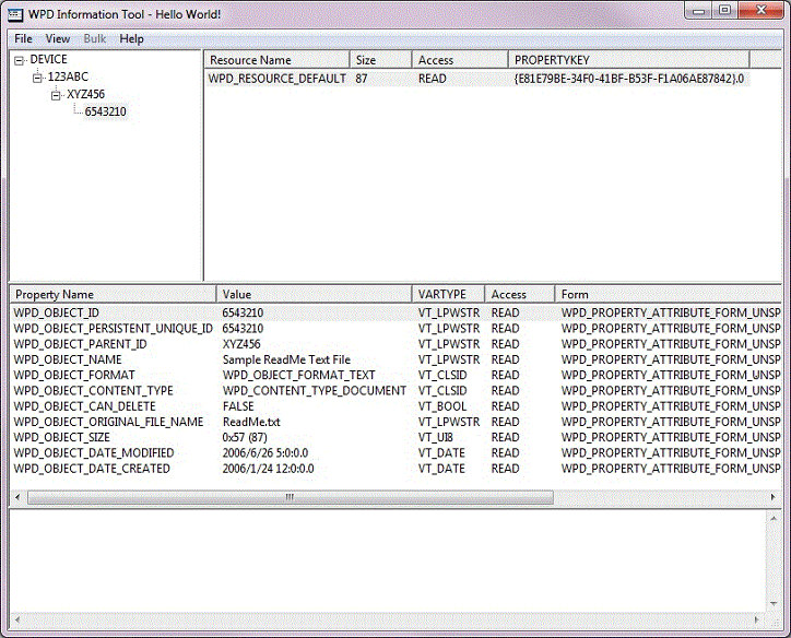 wpdinfo schermate predefinite.