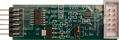 Immagine di un adattatore I2C per MITT.