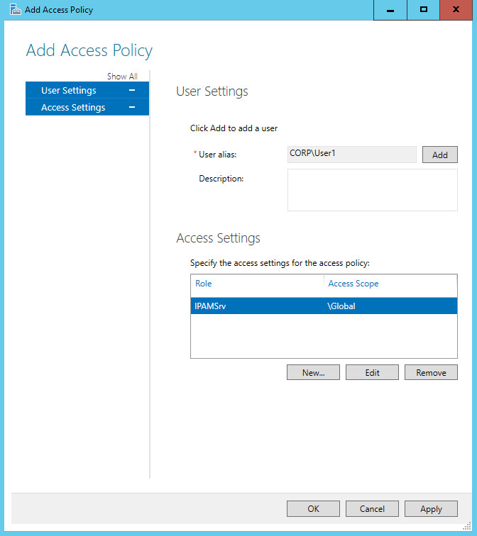 Fare clic su Applica o OK