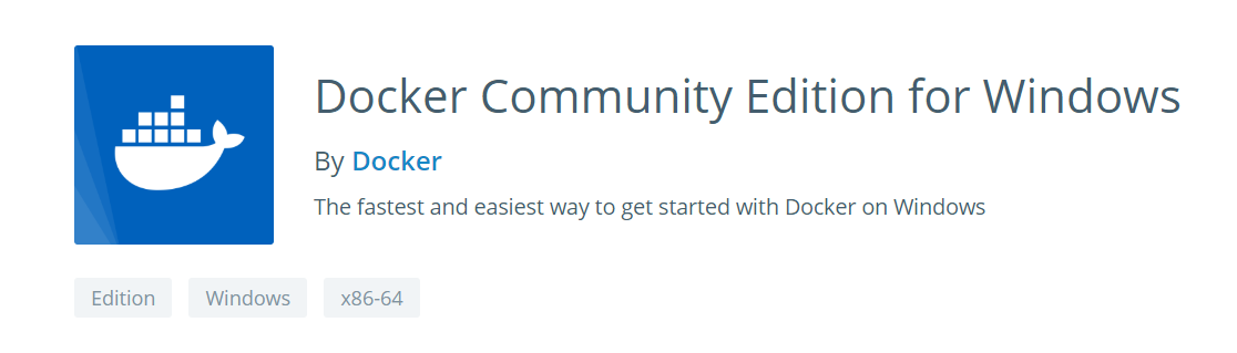 scaricare Docker per Windows