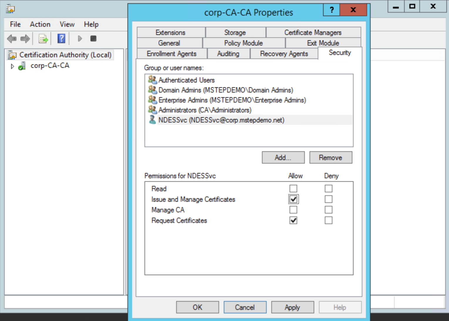 Configurare la revoca del certificato di Intune 02.