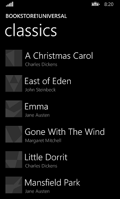 l'app di Windows Phone Store con conversione