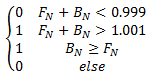 Formula matematica per un effetto di combinazione rigida.