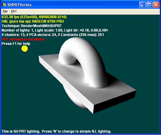 screenshot di un'illustrazione di cui è stato eseguito il rendering usando prt con interflessione
