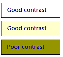 figura che illustra il contrasto buono e povero 
