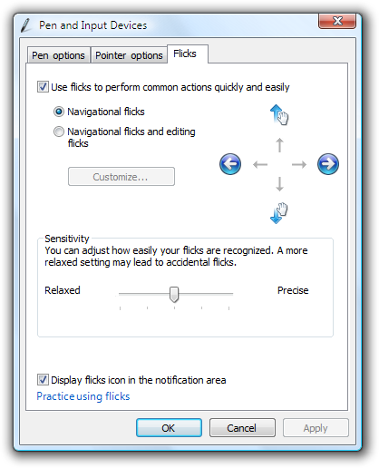 screenshot della finestra delle proprietà e collegamento alla Guida 