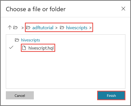 [Choose a file or folder]\(ファイルまたはフォルダーの選択\)