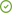 オープンな緑のチェックマークは、連絡可能な外出中の状態を示しています。