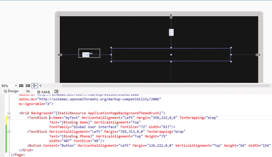 Data Binding in XAML