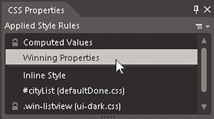 View Winning Properties