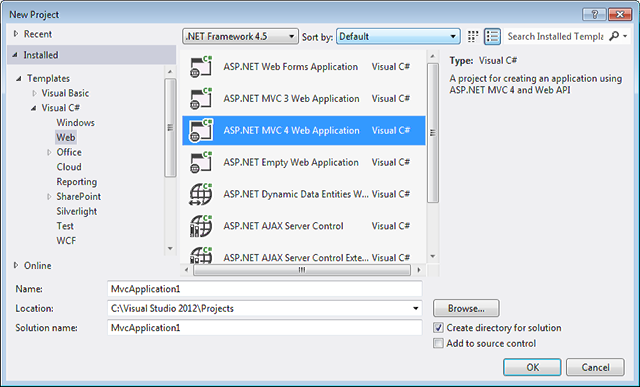 ASP.NET MVC で統合ブラウザーでPage Inspectorを使用する | Microsoft